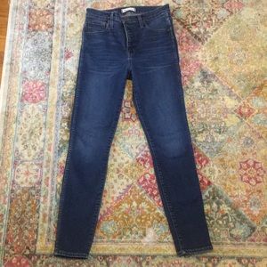 Madewell 10” High Riser Skinny Skinny Jeans